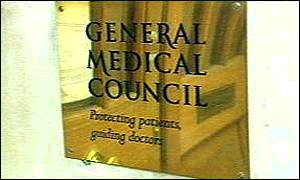 photo of General Medical Council plaque